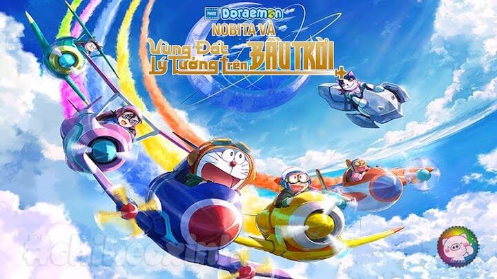 Doraemon Nobita Và Vùng Đất Lý Tưởng Trên Bầu Trời 